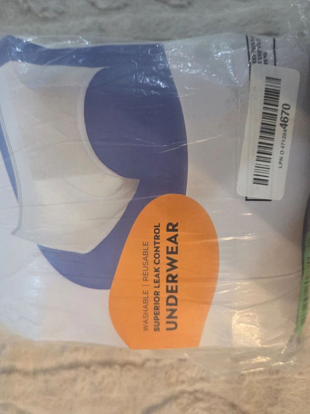 Wearever Men Incontinence Briefs  White Leak Control‎ & Super Absorbency Size XL